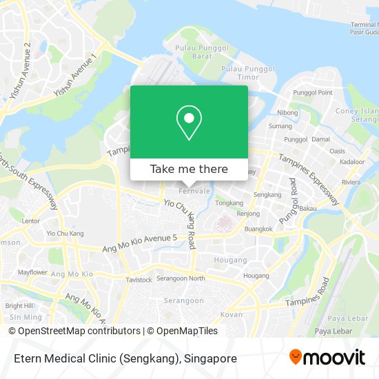 Etern Medical Clinic (Sengkang) map