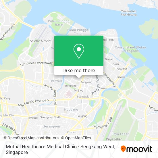 Mutual Healthcare Medical Clinic - Sengkang West map