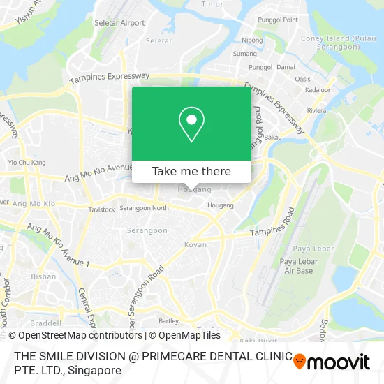 THE SMILE DIVISION @ PRIMECARE DENTAL CLINIC PTE. LTD.地图