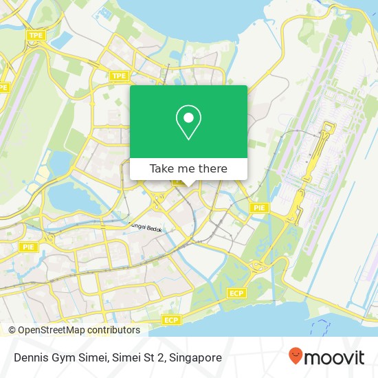 Dennis Gym Simei, Simei St 2 map