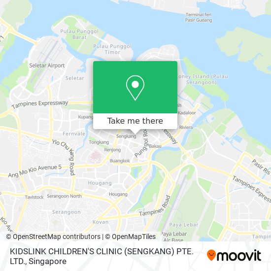 KIDSLINK CHILDREN'S CLINIC (SENGKANG) PTE. LTD.地图