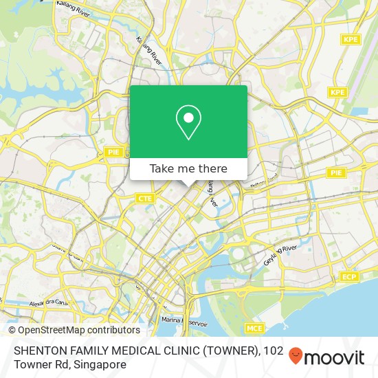 SHENTON FAMILY MEDICAL CLINIC (TOWNER), 102 Towner Rd map