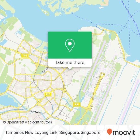 Tampines New Loyang Link, Singapore map