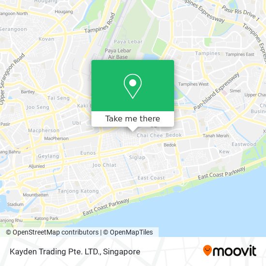 Kayden Trading Pte. LTD.地图