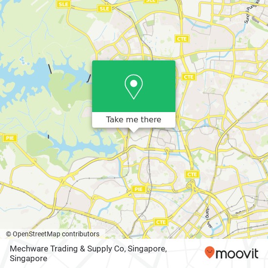 Mechware Trading & Supply Co, Singapore map