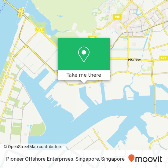 Pioneer Offshore Enterprises, Singapore地图