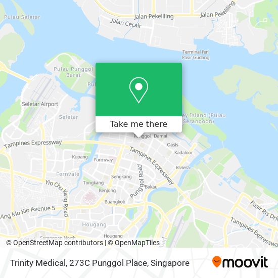 Trinity Medical, 273C Punggol Place map