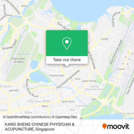 KANG SHENG CHINESE PHYSICIAN & ACUPUNCTURE map