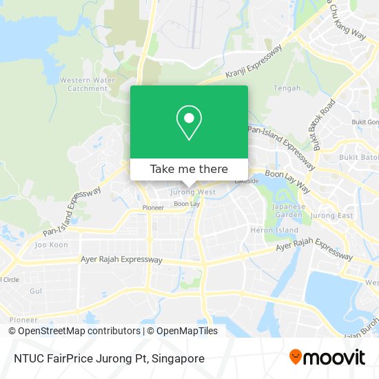 NTUC FairPrice Jurong Pt地图