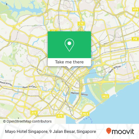 Mayo Hotel Singapore, 9 Jalan Besar地图