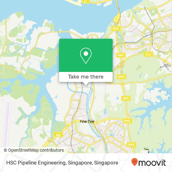 HSC Pipeline Engineering, Singapore map