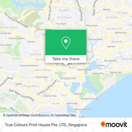 True Colours Print House Pte. LTD. map