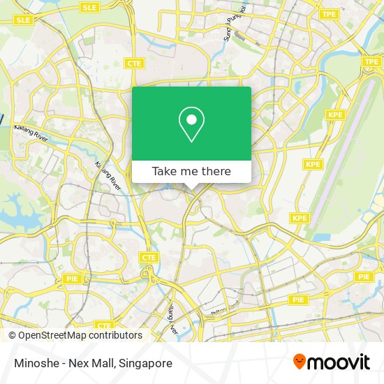 Minoshe - Nex Mall map