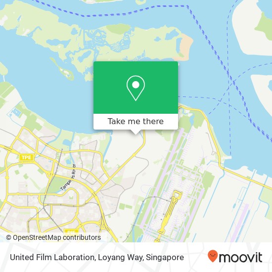 United Film Laboration, Loyang Way map