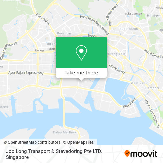 Joo Long Transport & Stevedoring Pte LTD地图
