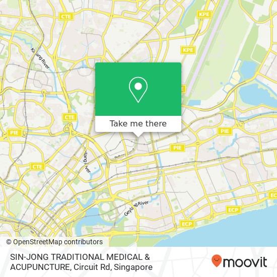SIN-JONG TRADITIONAL MEDICAL & ACUPUNCTURE, Circuit Rd map