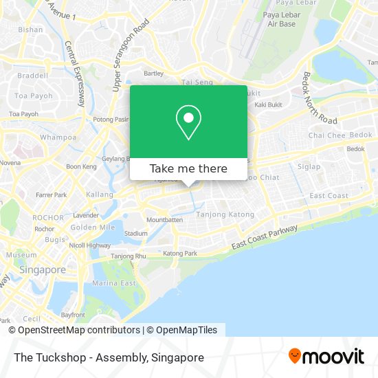 The Tuckshop - Assembly map