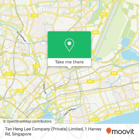 Tan Heng Lee Company (Private) Limited, 1 Harvey Rd map