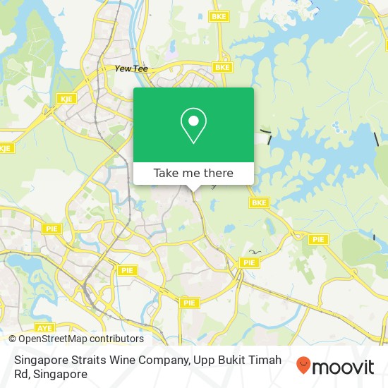 Singapore Straits Wine Company, Upp Bukit Timah Rd地图