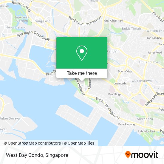 West Bay Condo map