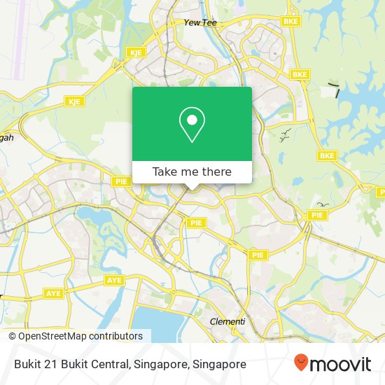 Bukit 21 Bukit Central, Singapore地图