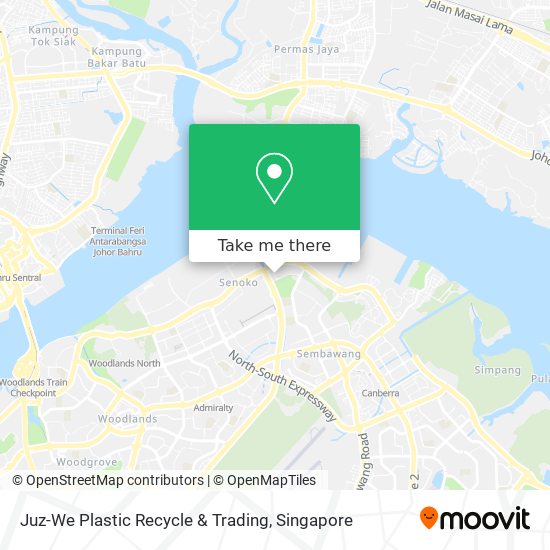 Juz-We Plastic Recycle & Trading map