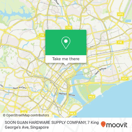 SOON GUAN HARDWARE SUPPLY COMPANY, 7 King George's Ave map
