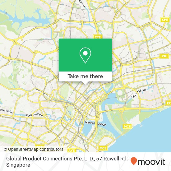 Global Product Connections Pte. LTD., 57 Rowell Rd map