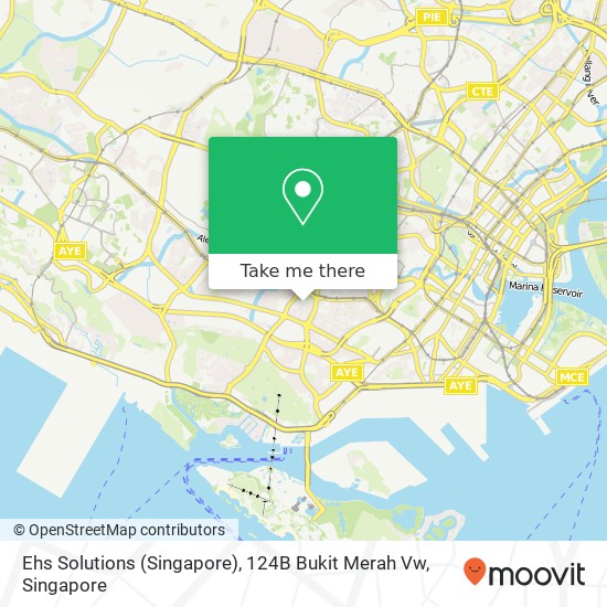 Ehs Solutions (Singapore), 124B Bukit Merah Vw map