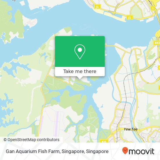 Gan Aquarium Fish Farm, Singapore map