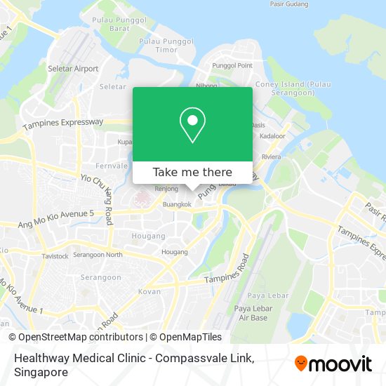 Healthway Medical Clinic - Compassvale Link map