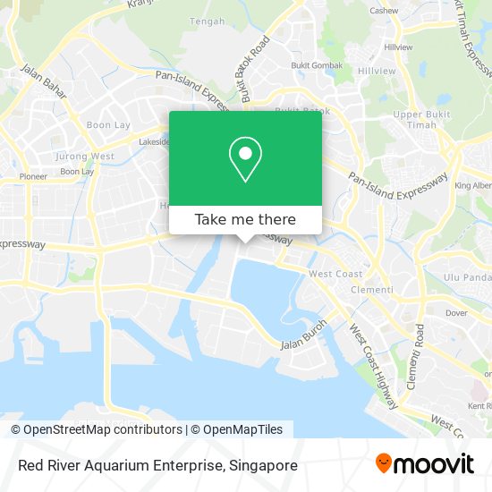 Red River Aquarium Enterprise map