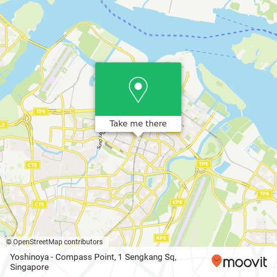 Yoshinoya - Compass Point, 1 Sengkang Sq map