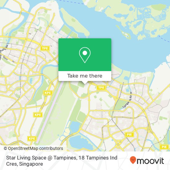 Star Living Space @ Tampines, 18 Tampines Ind Cres map