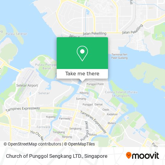 Church of Punggol Sengkang LTD. map