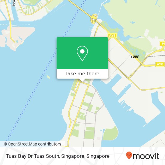 Tuas Bay Dr Tuas South, Singapore地图