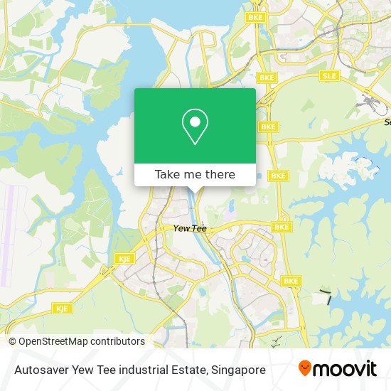 Autosaver Yew Tee industrial Estate map