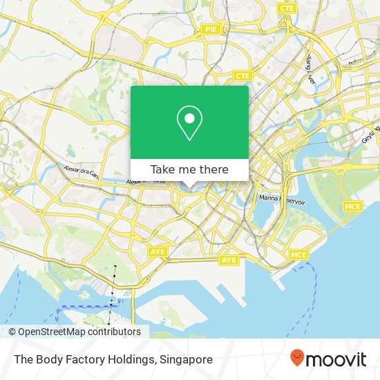 The Body Factory Holdings地图