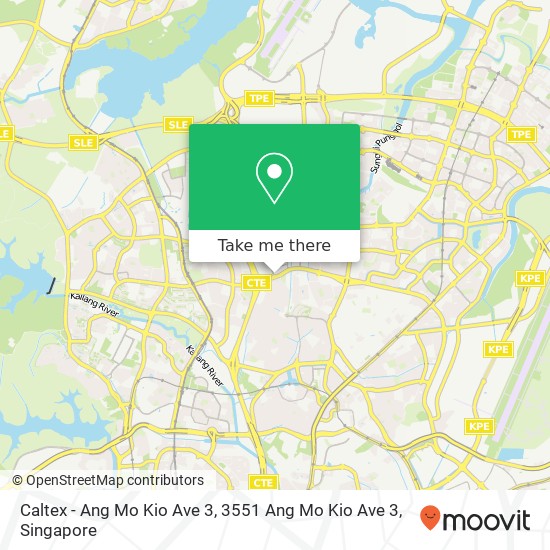 Caltex - Ang Mo Kio Ave 3, 3551 Ang Mo Kio Ave 3 map