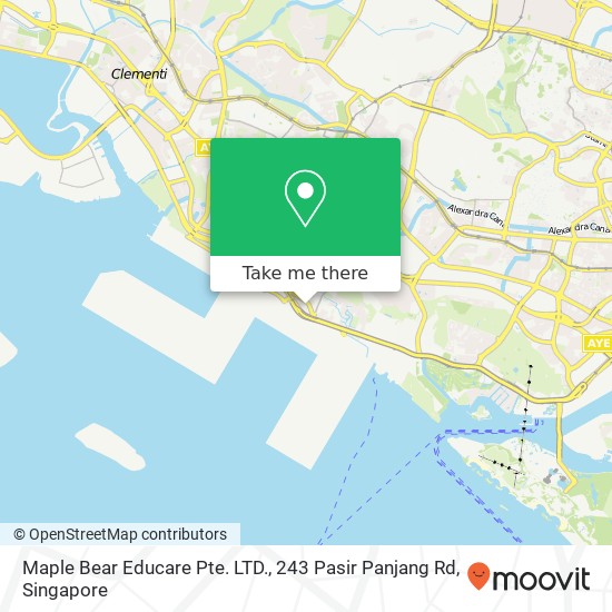 Maple Bear Educare Pte. LTD., 243 Pasir Panjang Rd地图