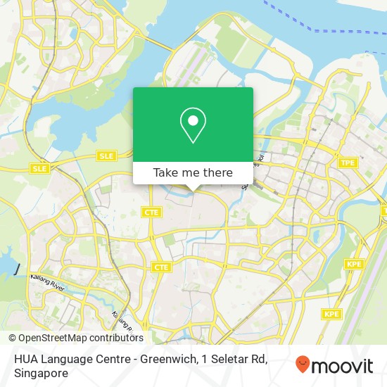 HUA Language Centre - Greenwich, 1 Seletar Rd map