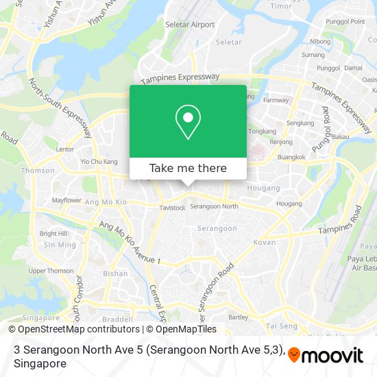 3 Serangoon North Ave 5 (Serangoon North Ave 5,3) map