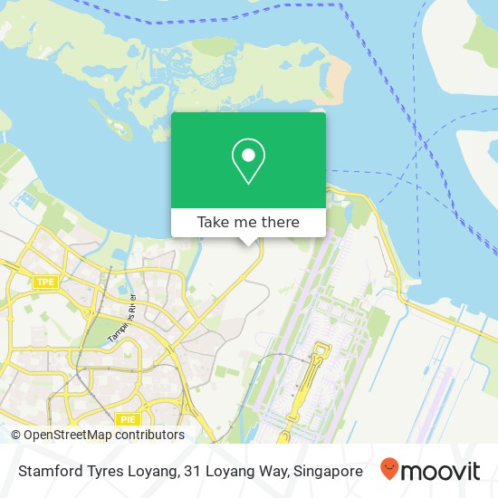 Stamford Tyres Loyang, 31 Loyang Way地图