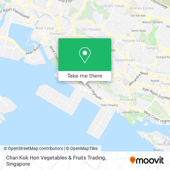 Chan Kok Hon Vegetables & Fruits Trading地图
