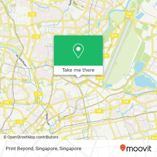 Print Beyond, Singapore map