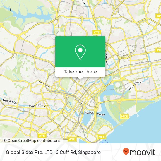 Global Sidex Pte. LTD., 6 Cuff Rd map