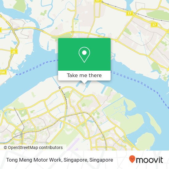 Tong Meng Motor Work, Singapore地图