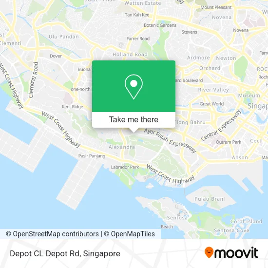 Depot CL Depot Rd地图