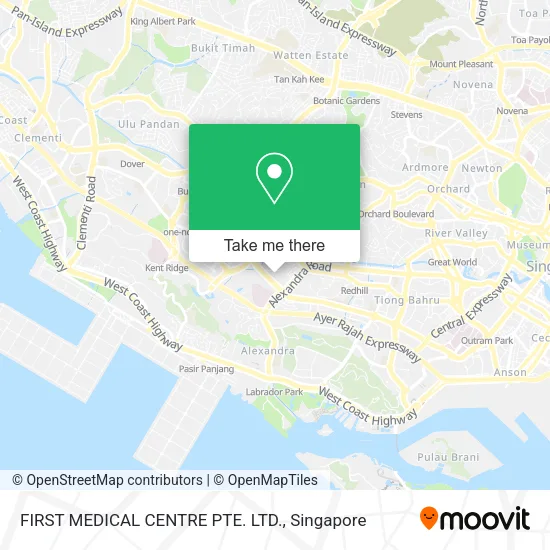 FIRST MEDICAL CENTRE PTE. LTD.地图