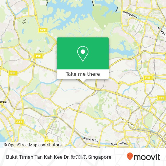 Bukit Timah Tan Kah Kee Dr, 新加坡 map
